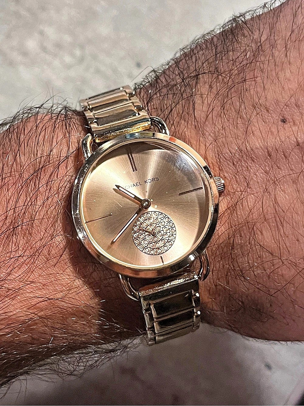 Michael Kors Rose Gold Watch